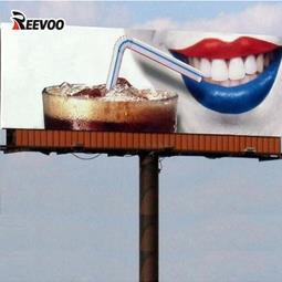 Material de impresión digital flexible, pancarta flexible de tela con iluminación frontal de PVC laminado