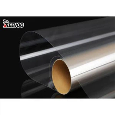 Película de ventanas de vidrio de liberación de mascotas transparente de seguridad a prueba de explosiones de 4 mil