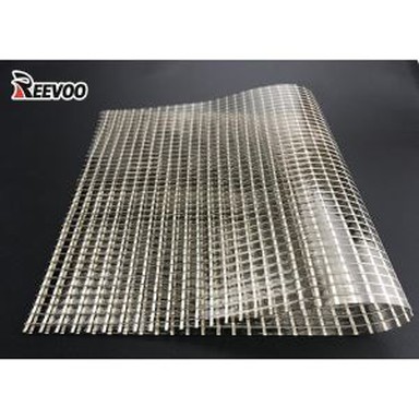 Hoja de malla de papelería de efecto invernadero de PVC transparente de película transparente laminada