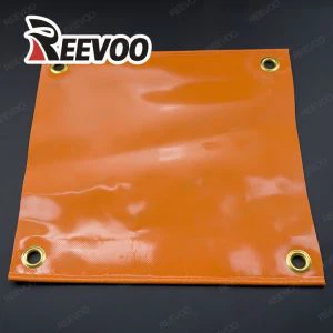 Cubierta de lona de PVC naranja