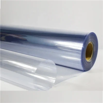 Película transparente transparente de PVC