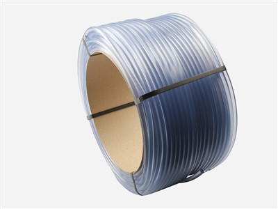 Keder plano de PVC transparente